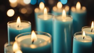 blue candle meaning