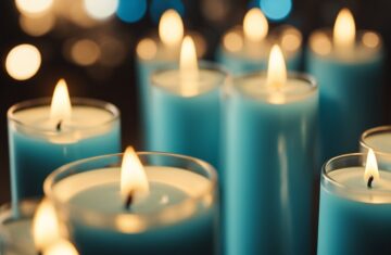 blue candle meaning